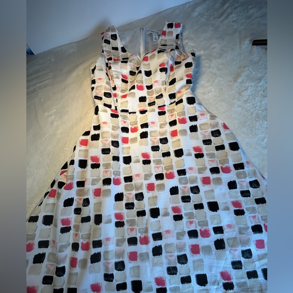 White House Black Market Multicolor Midi Dress - Picture 4 of 16
